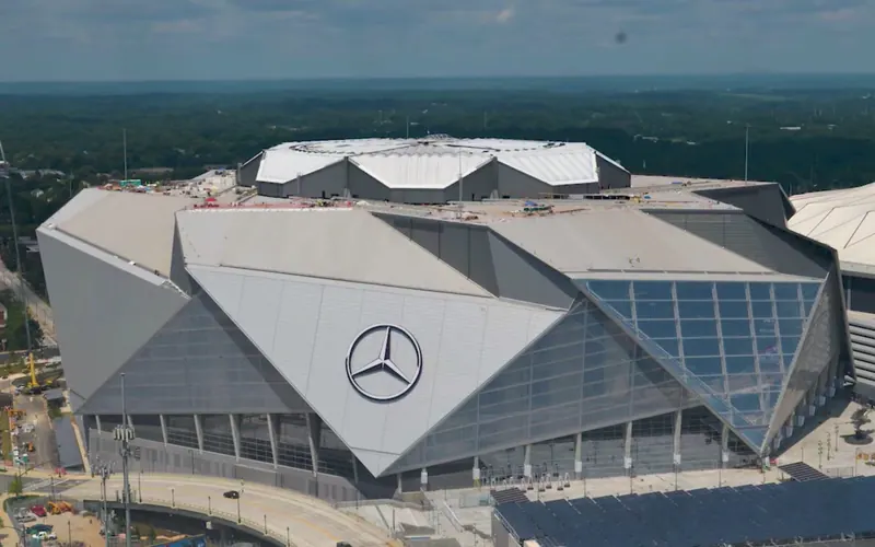 Mercedes-Benz Stadium roof, Atlanta